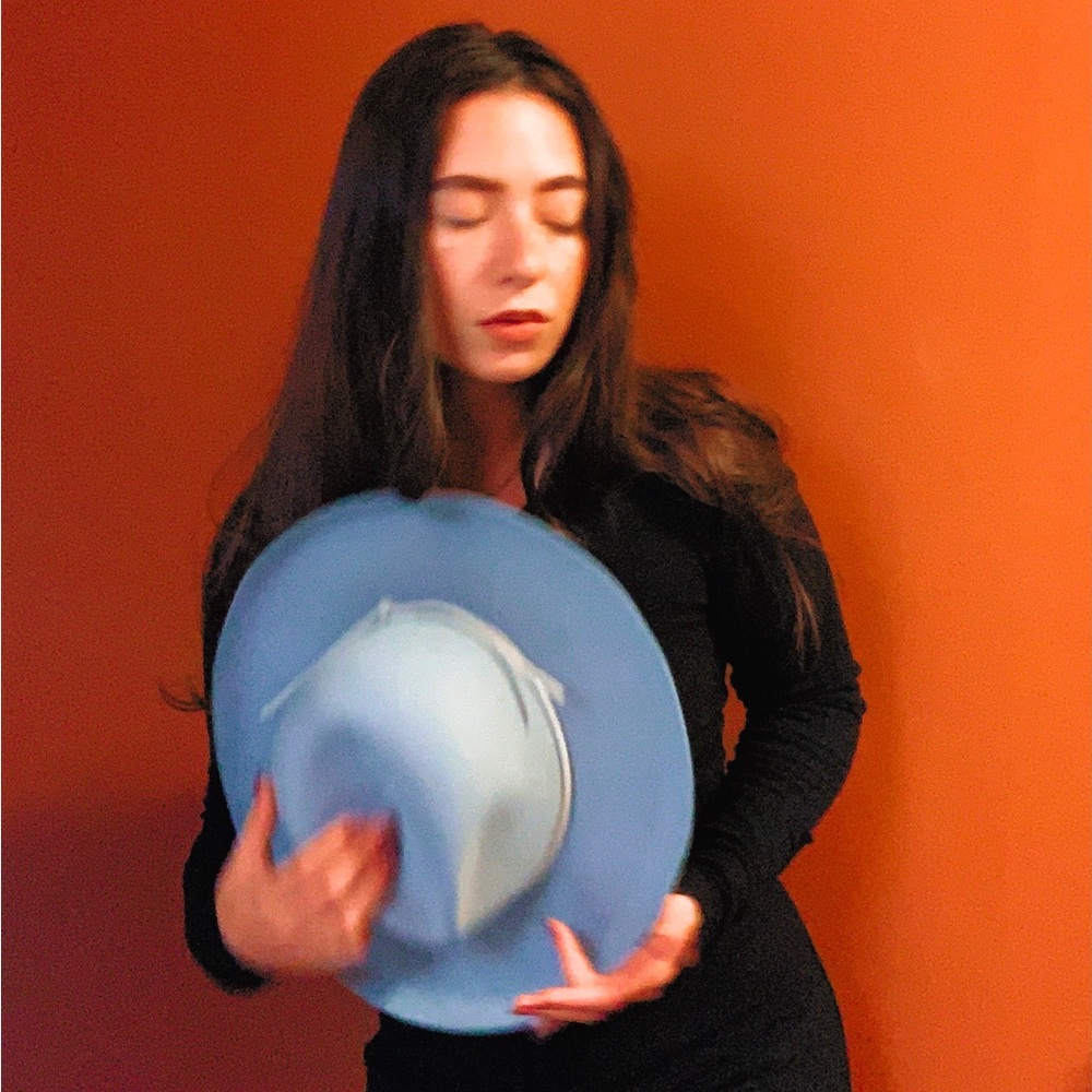 Dusty Blue Rancher Hat